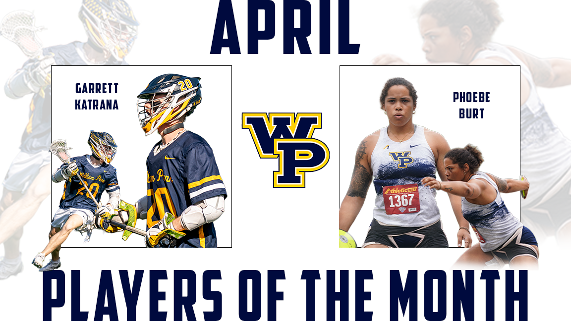 Katrana, Burt Named April Players of the Month