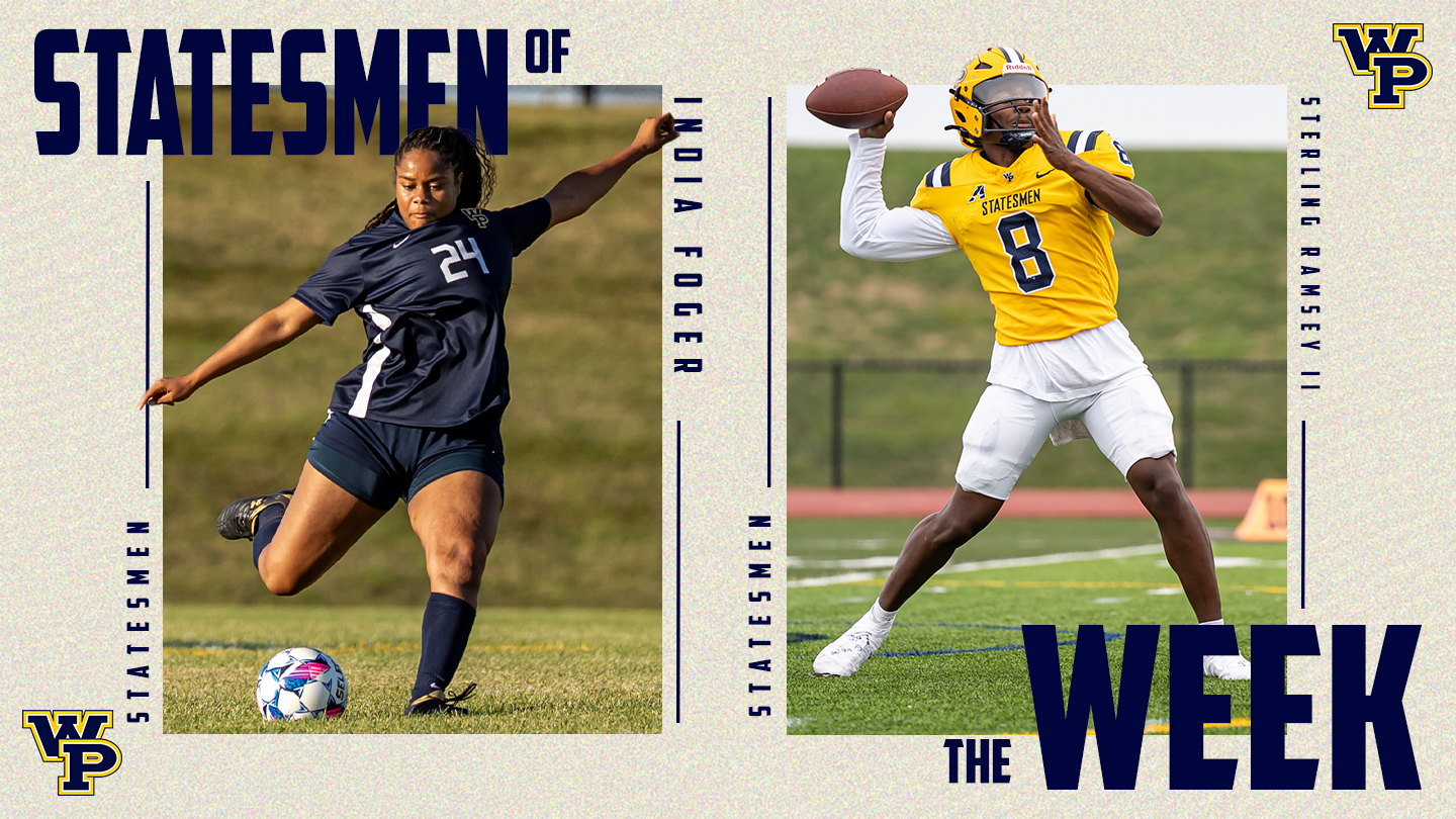 Statesmen of the Week: Sterling Ramsey II and India Foger
