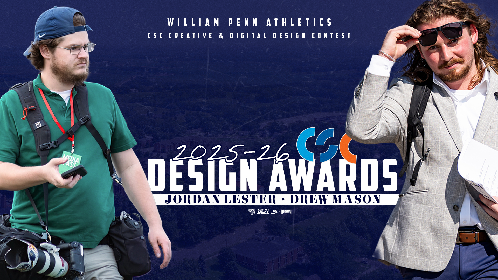 Mason, Lester Honored in CSC Creative & Digital Design Contest