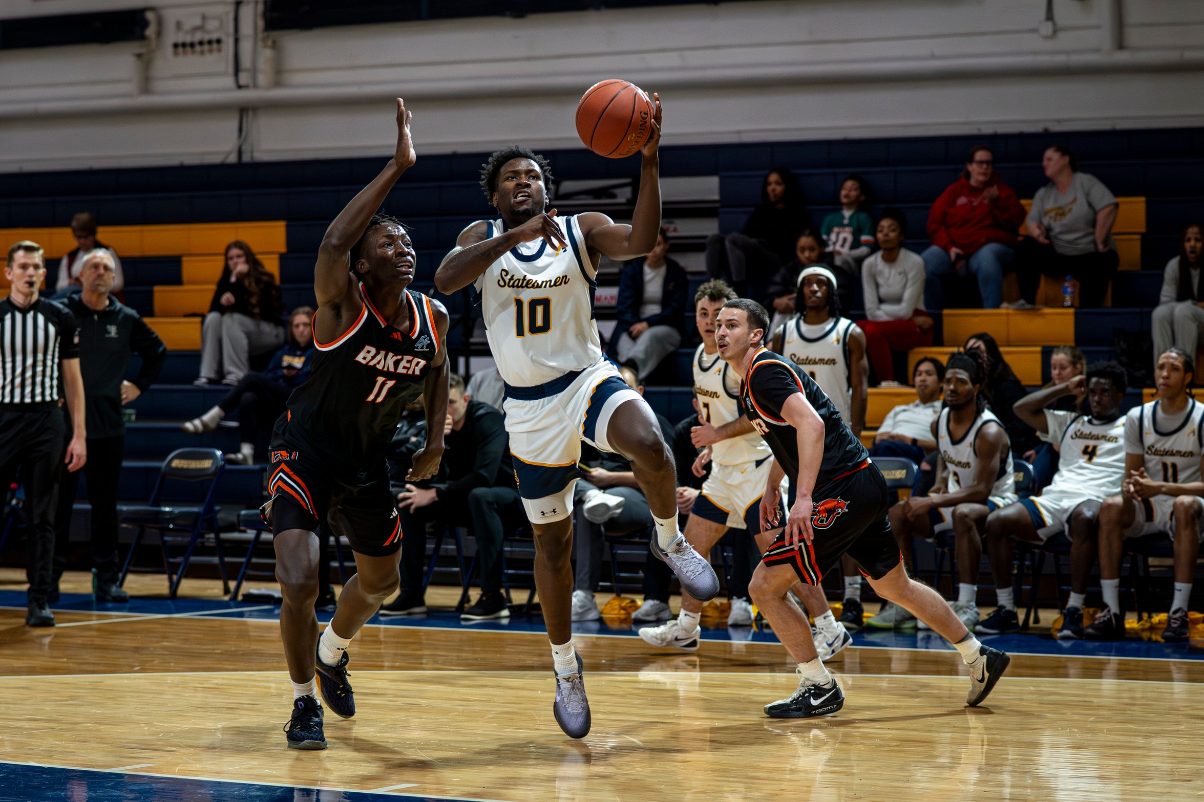 William Penn Pulls Away From Baker for 104&ndash;82 Conference Win