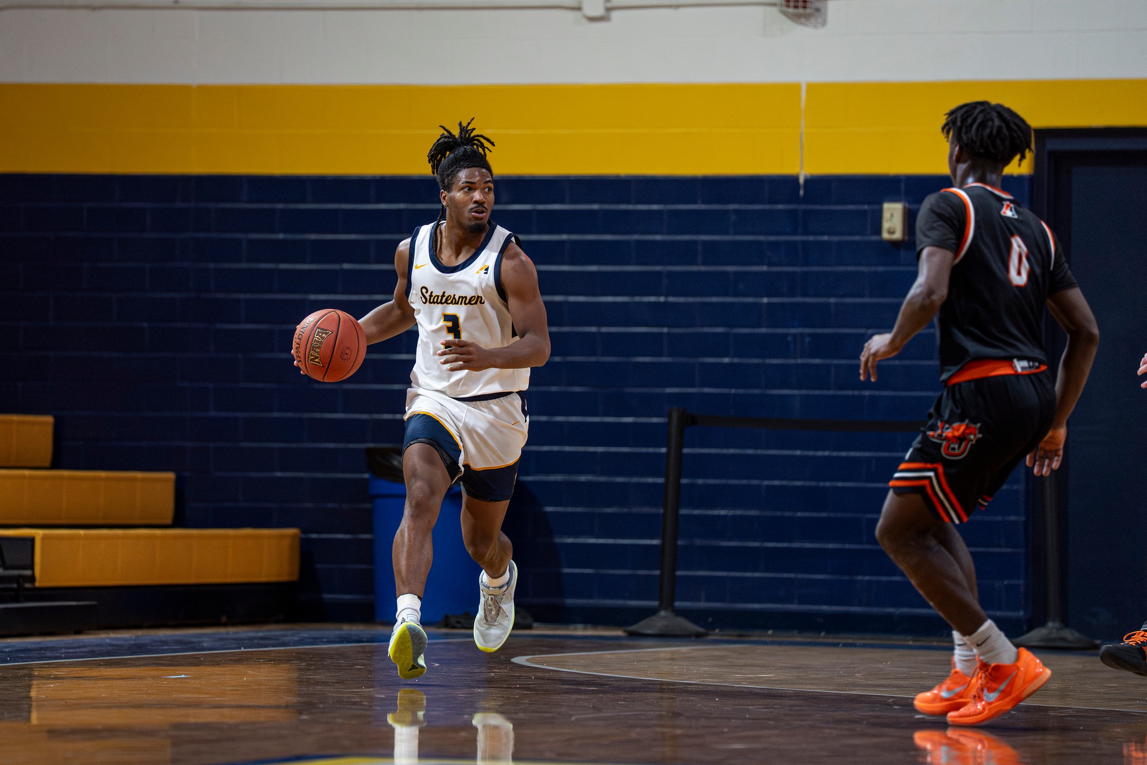 Statesmen Grind Out 80-73 Win Over Clarke