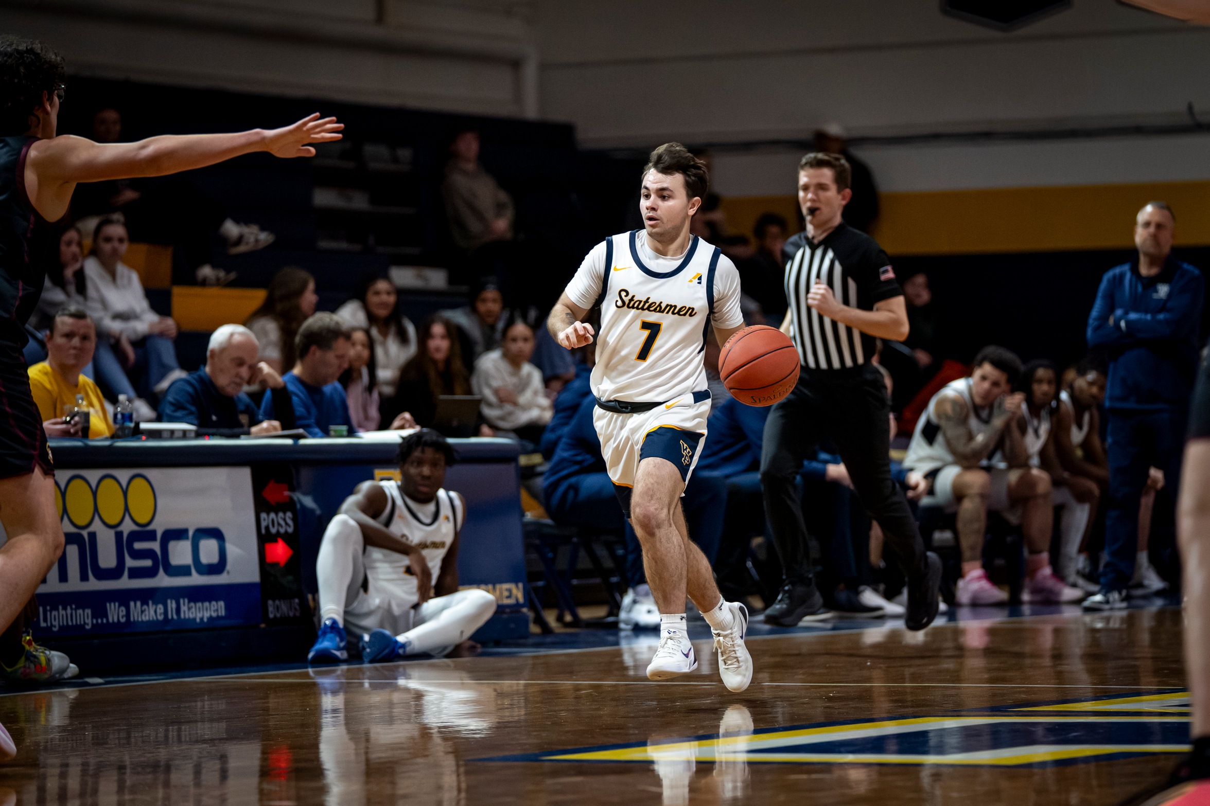 Statesmen Outlast Missouri Baptist in Defensive Battle