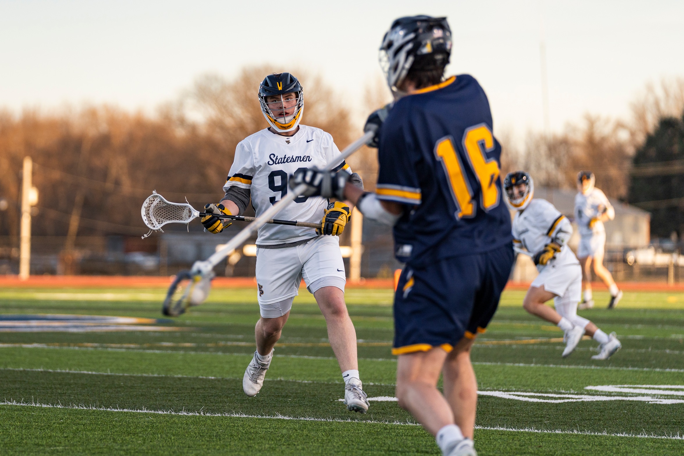 Statesmen Hold Off Spartans in 19-15 Victory