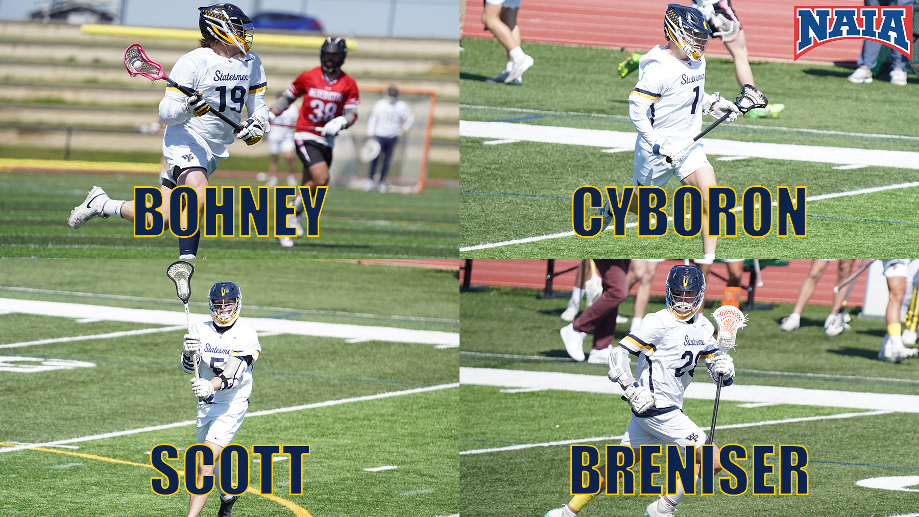 Four Garner All-America Status
