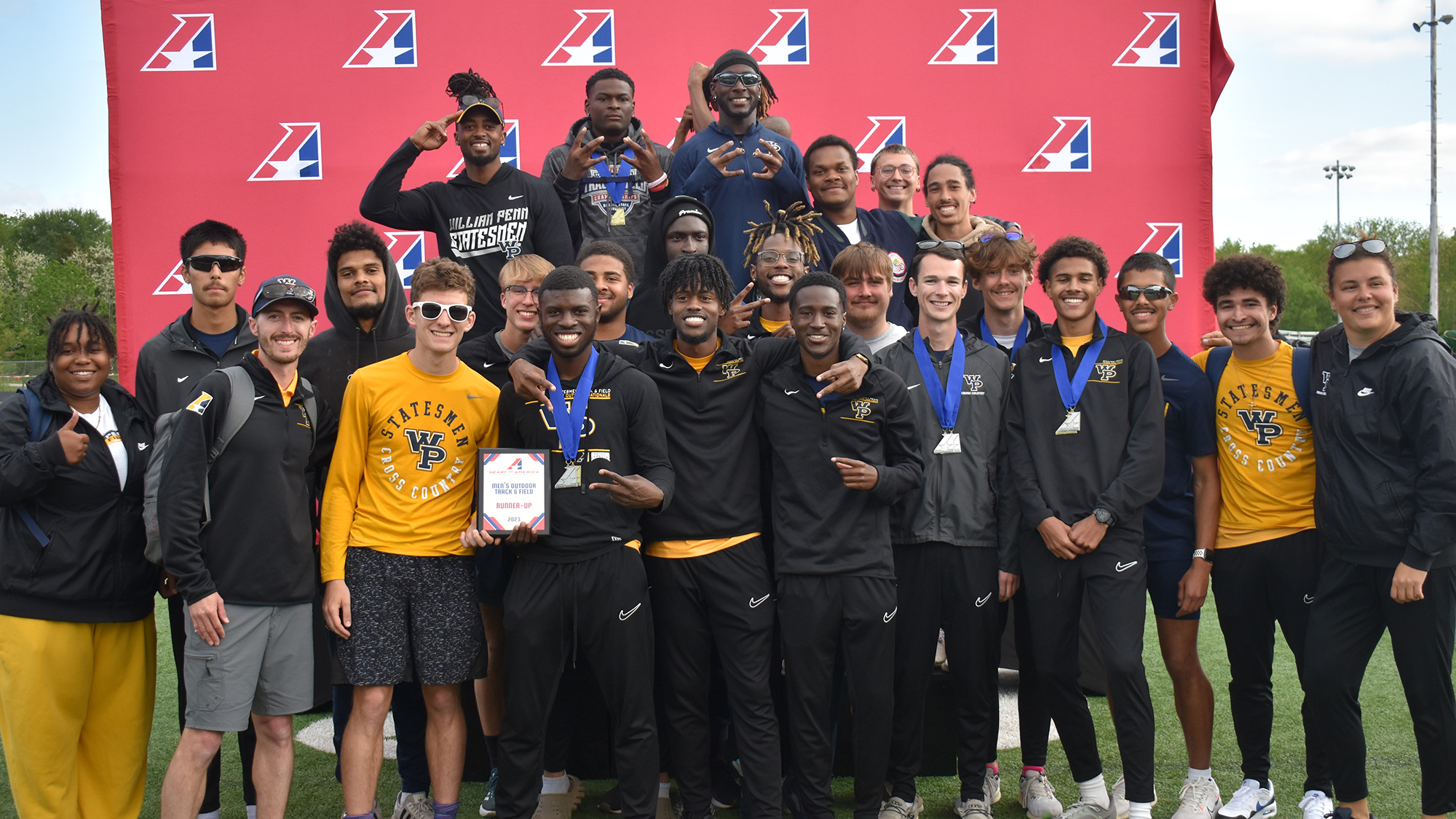 William Penn Snatches Silver at Heart Meet