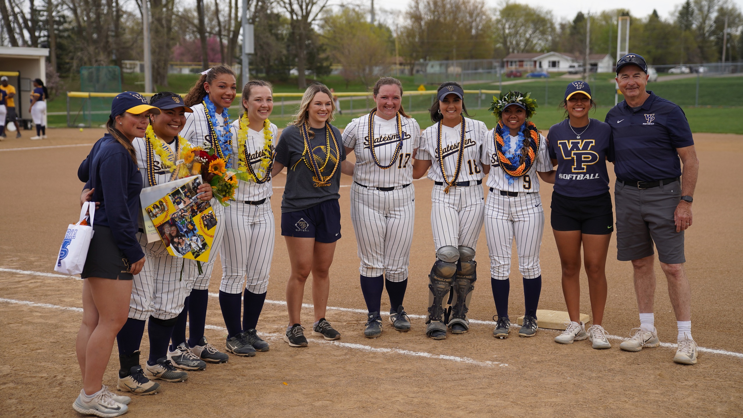 Senior Night Ends in Split with Pride