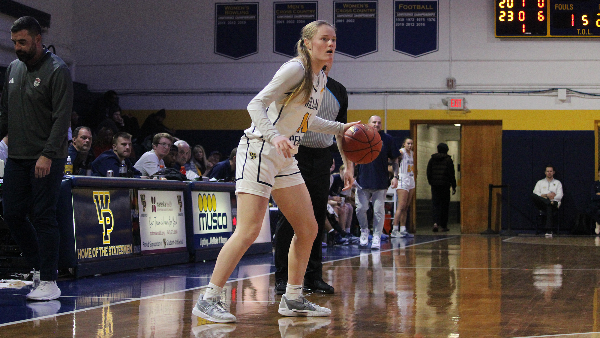 Double-Double for Hames in Loss to Eagles