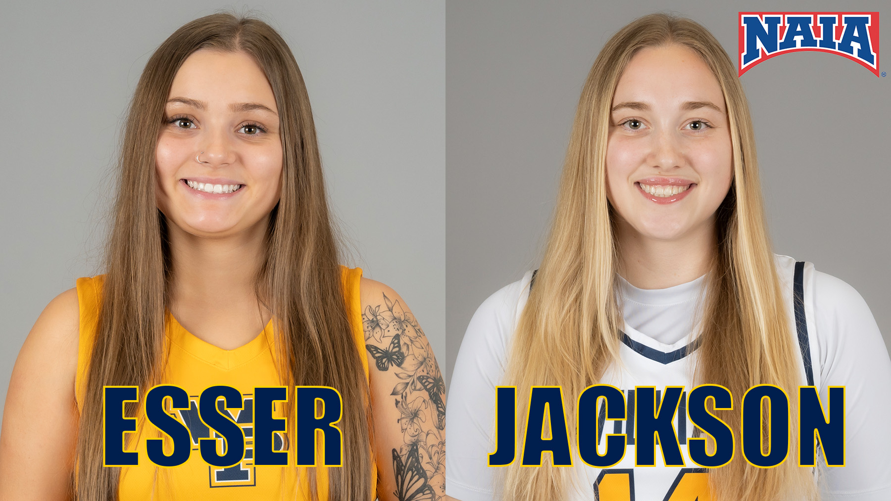 Jackson, Esser Earn Scholar-Athlete Honors