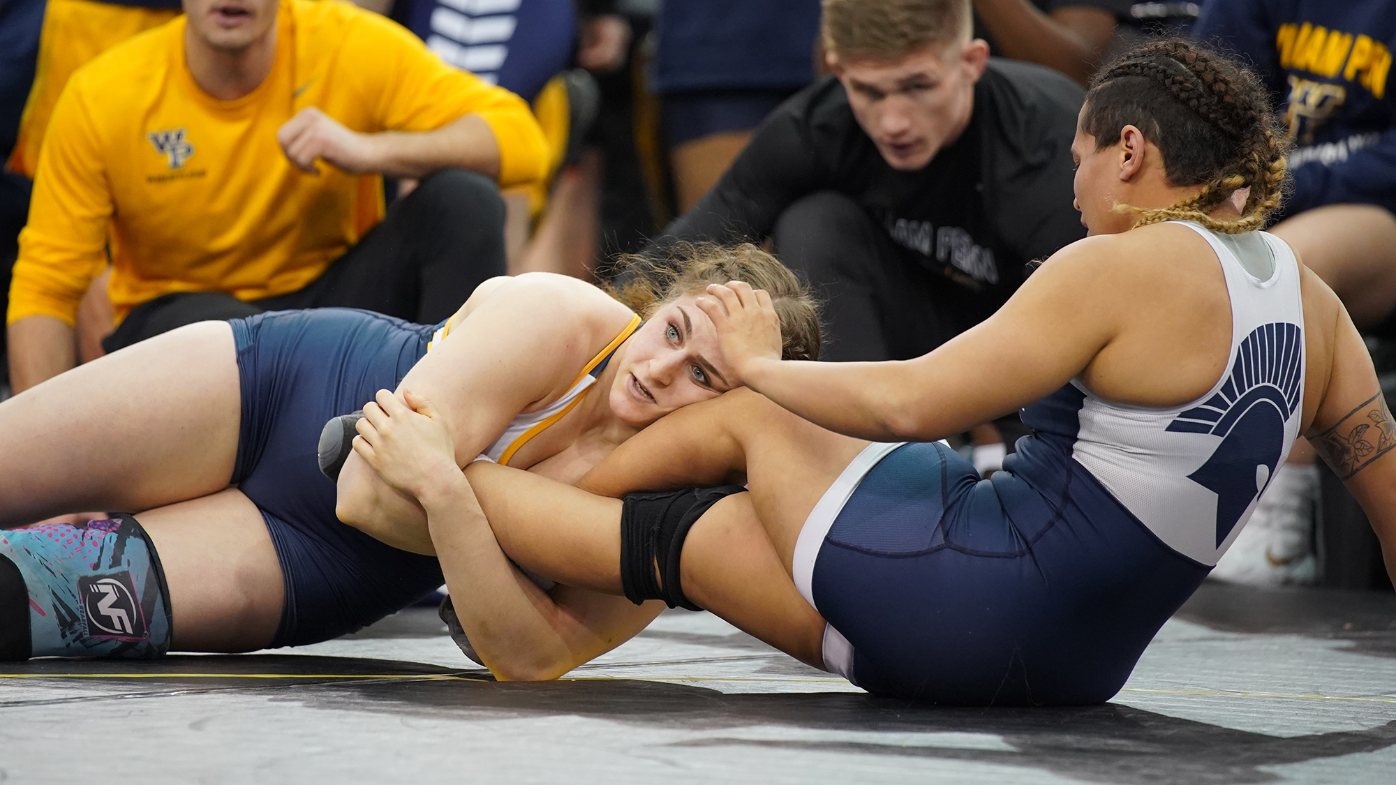 Statesmen Upended Twice on First Day at National Duals